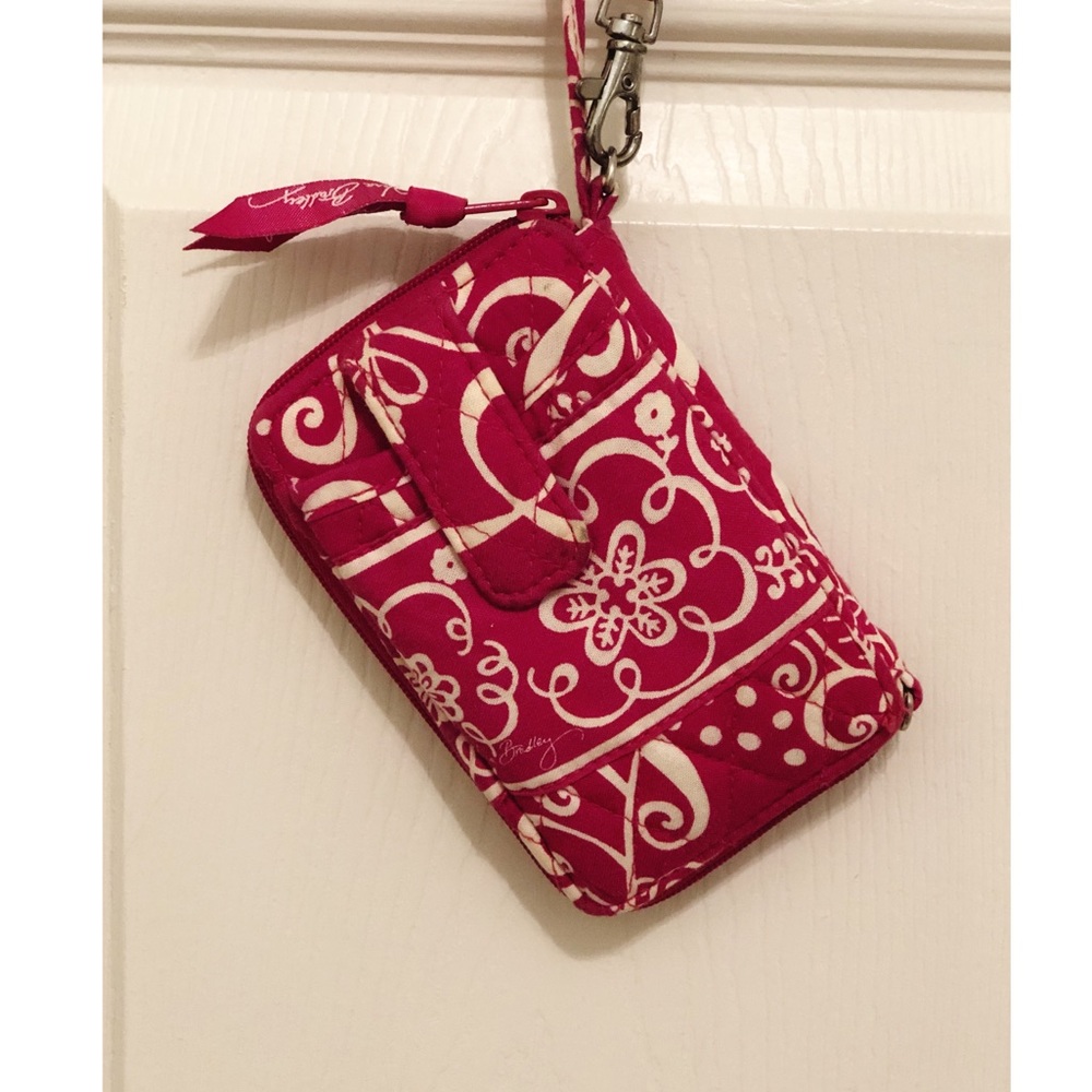 Pink Paisley Vera Bradley Wristlet